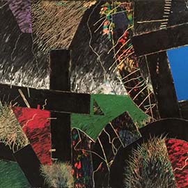 3. Frank Gasbarro, Signed verso, <i>Untitled</i> Oil on Canvas, 52" x 72"