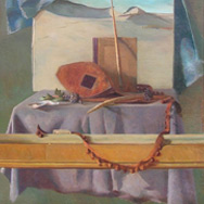 Gordon Peers (1909 – 1988), Painter’s Beach Still Life, 1941, oil on canvas 29” x 35.5”