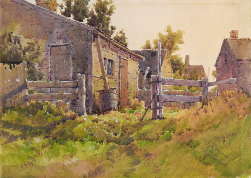 Nantucket, Watercolor 10.25” x 14.25”