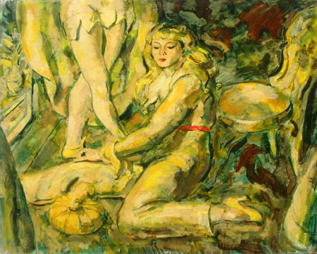 7. The Little Dancer #2, Oil on Board