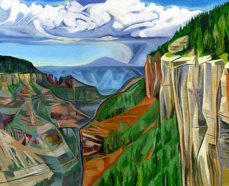 Coconino, 2013, Oil/Panel, 11x14