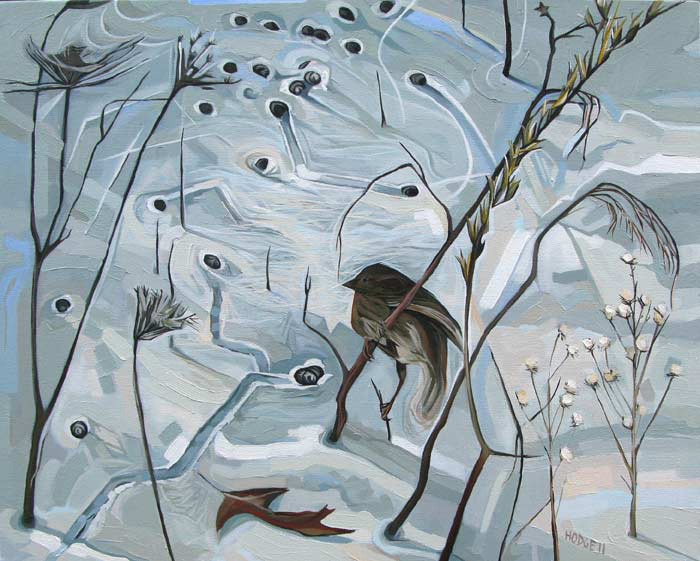 Snails, 2012, Oil/Canvas, 20x24