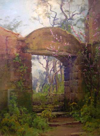 10. H. A. Dyer (1872 - 1943), Watercolor 11" x 14", Sorrento, Italy