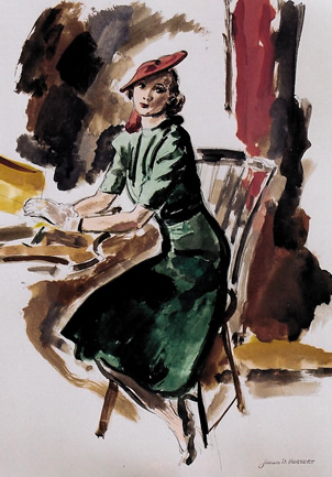 in their sunday's best