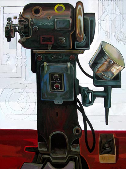 Oil, Oil on Canvas, 40" x 30"